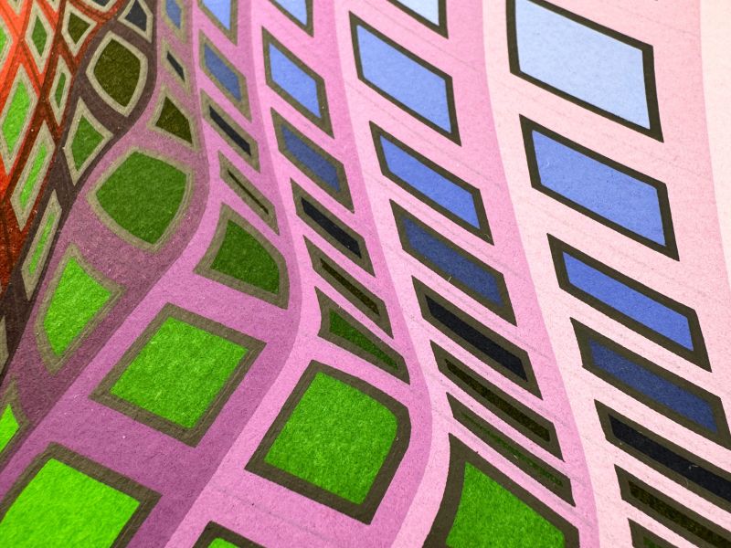 Lava (Siebdruck) - Victor  VASARELY