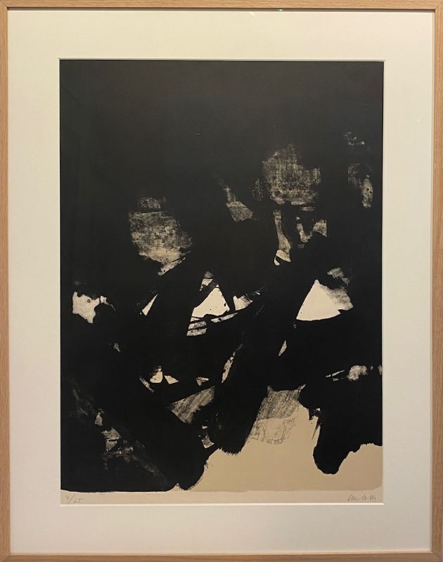 Lithographie n°13 (Lithographie) - Pierre  SOULAGES