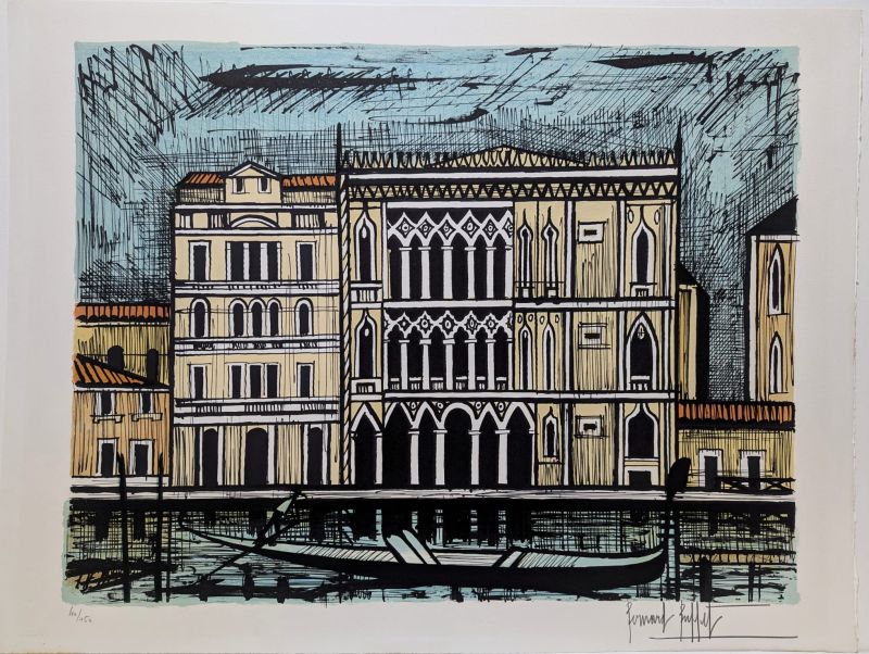 Ca' d'oro (Litografía) - Bernard BUFFET