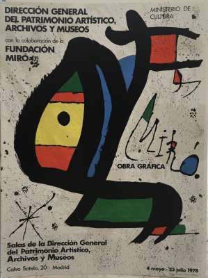MIRO, OBRA GRAFICA (Poster) - Joan  MIRO