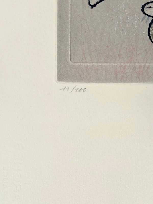 Hunden und Wölfen (Radierung und Aquatinta) - Max ERNST