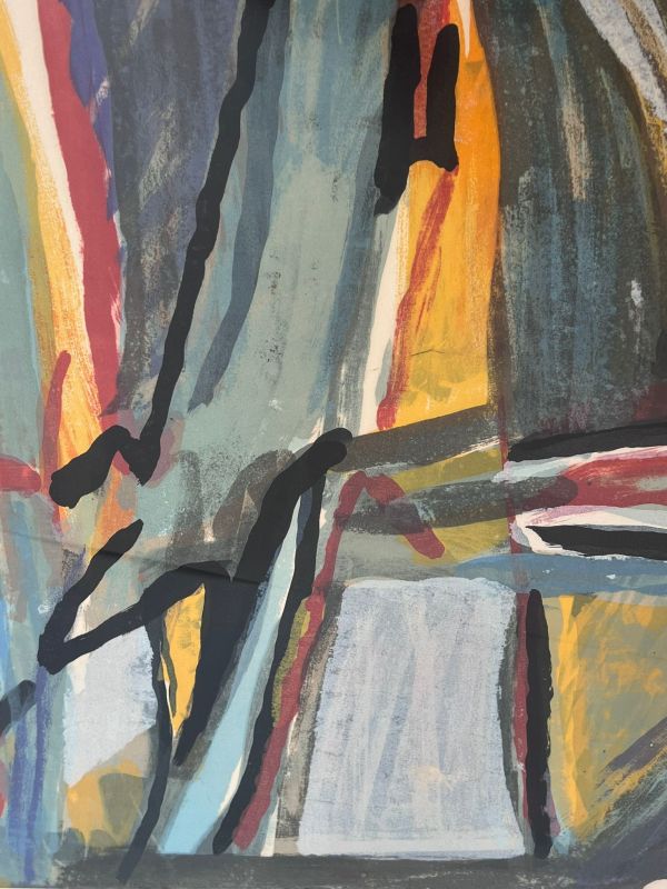 Sans titre (Lithographie) - Bram   VAN VELDE