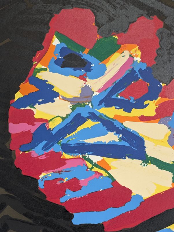 House Cat (Farblithographie) - Karel APPEL