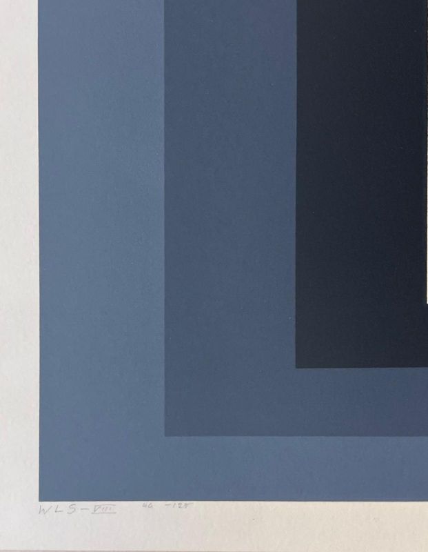 White Line Square (Silkscreen) - Josef ALBERS