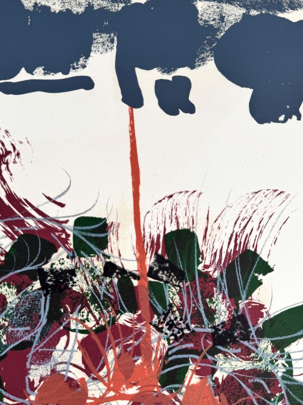 Nachmittag (Farblithographie) - Jean-Paul RIOPELLE