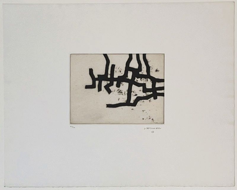 Continuation III (Radierung) - Eduardo CHILLIDA