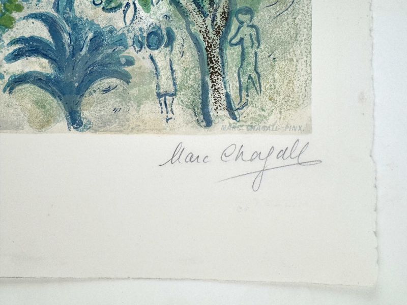 Siren to the Poet (Lithograph) - Marc CHAGALL