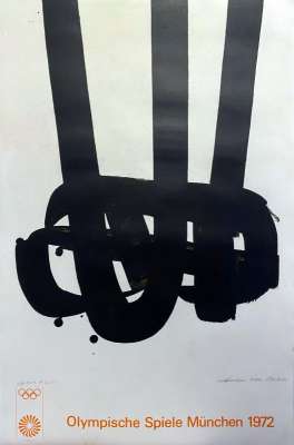 Lithographie n&deg;29 (Farblithographie) - Pierre  SOULAGES