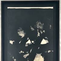 Lithografie Nr. 13 (Farblithographie) — Pierre SOULAGES — Ansicht des Rahmens