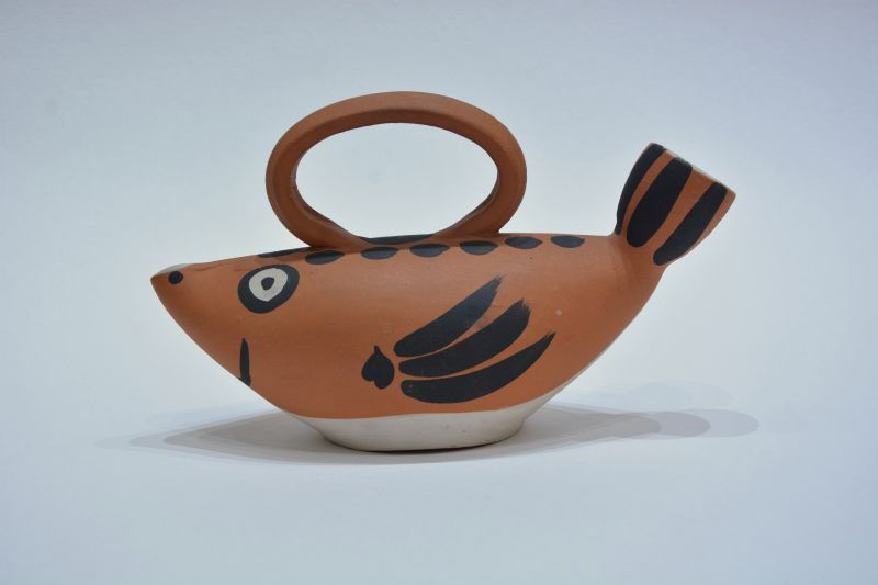 Sujet Poisson (Céramique) - Pablo  PICASSO