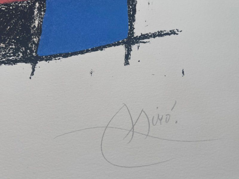 Miro Lithographe II (Litografía) - Joan  MIRO