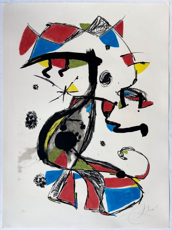 Festa Major (Lithographie) - Joan  MIRO