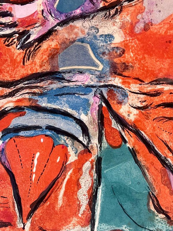 The tribe of Zebulun (Lithograph) - Marc CHAGALL