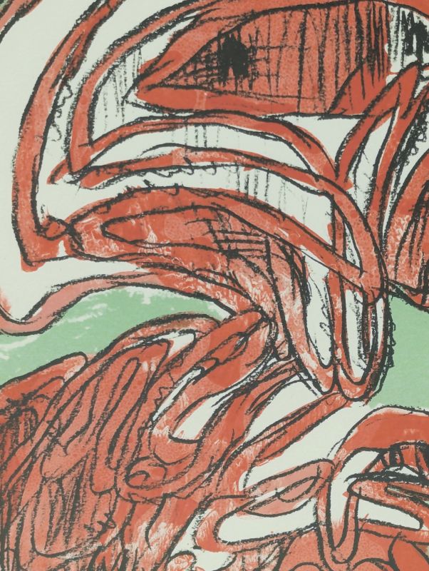 Schismes (Litografía) — Pierre ALECHINSKY — Vista de detalle