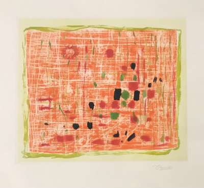 Verte de Orange (Eau-forte) - Roger BISSIERE