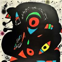 Strindberg Mappen (Farblithographie) — Joan MIRO — Vorderansicht