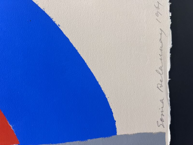 Po&eacute;sie de Mots, Po&eacute;sie de Couleurs (Schablone) - Sonia DELAUNAY