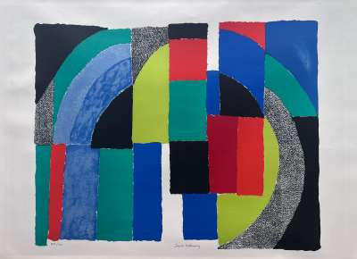 Viking (Lithograph) - Sonia DELAUNAY