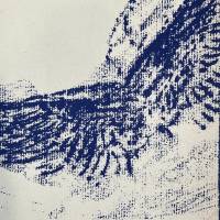 Igor MITORAJ (1944-2014) // Blue Wings (Lithograph) — Artistes Divers