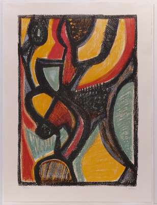 Astarté (Lithographie) - Jean-Michel ATLAN