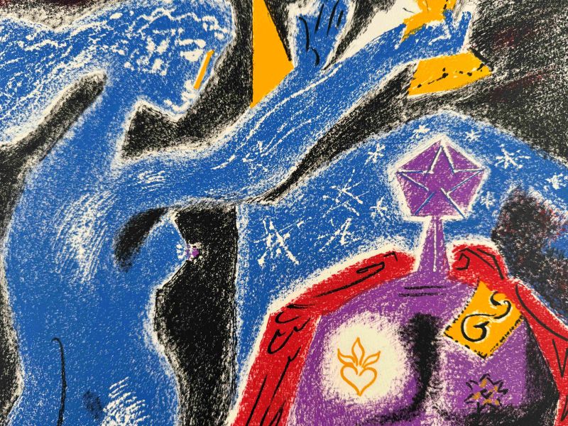 L'armure secr&egrave;te (Lithographie) - André  MASSON