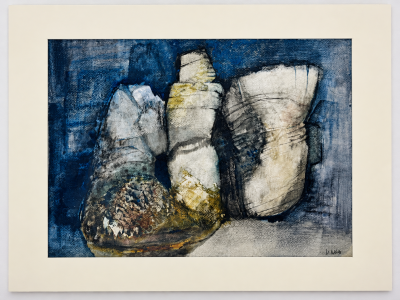 Monolithes 2 (Óleo sobre papel (contemporáneo)) - Véronique NEROU
