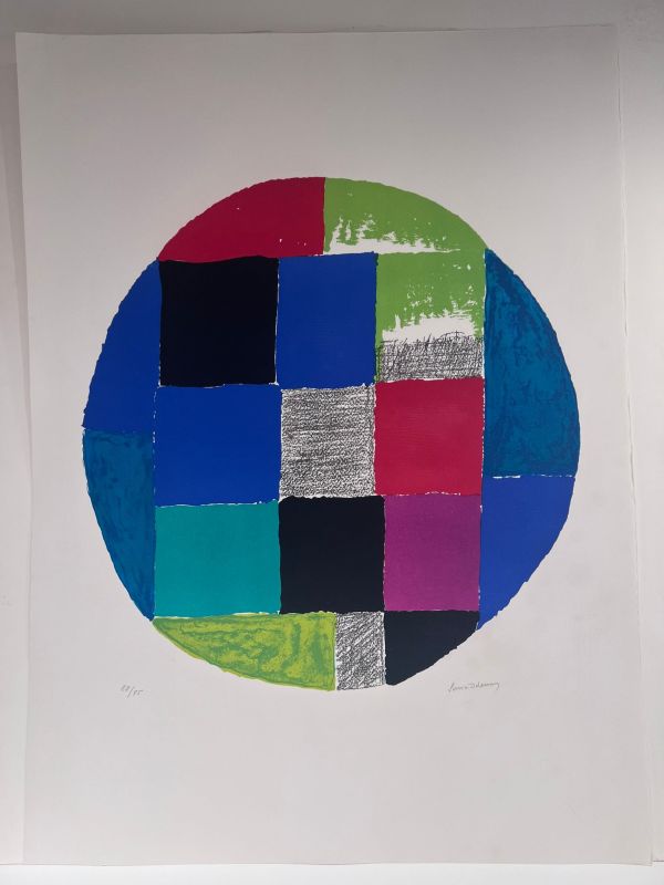 Composición circular (Litografía) - Sonia DELAUNAY