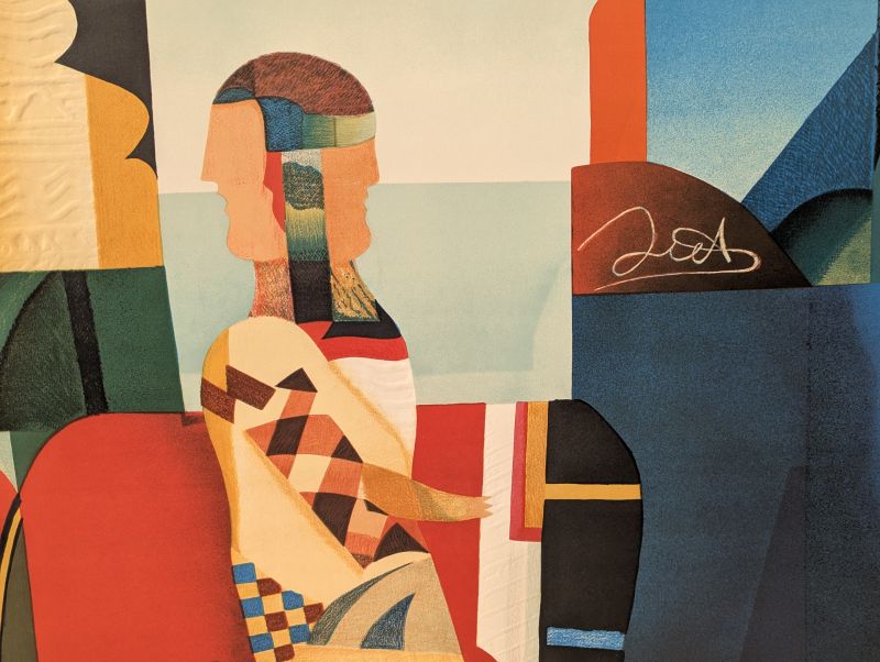Concerto in Yellow (Etching and carborundum) - Max PAPART