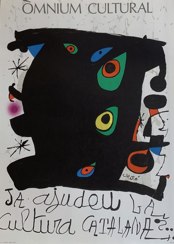 &Oacute;mnium Cultural (Póster) - Joan  MIRO