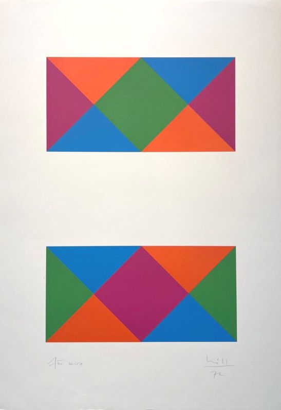 Sans titre (Silkscreen) - Max BILL