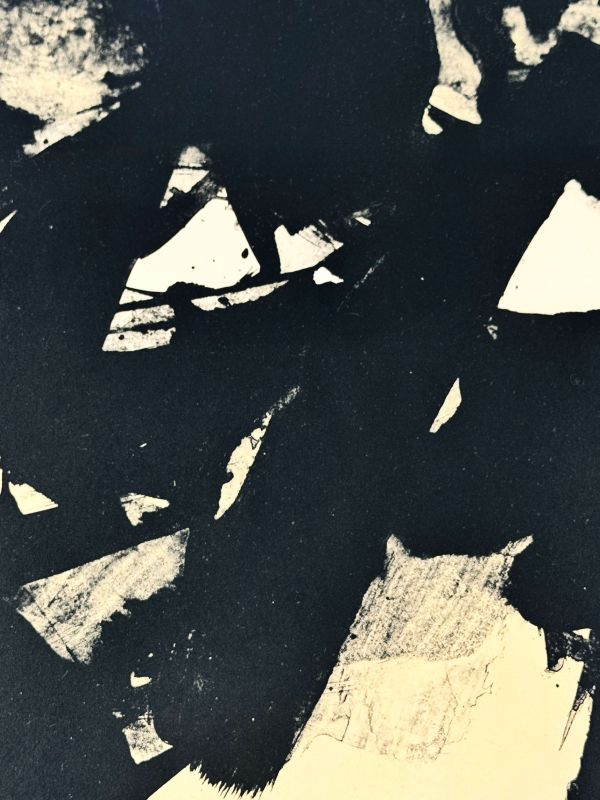 Lithografie Nr. 13 (Farblithographie) — Pierre SOULAGES — Detailansicht