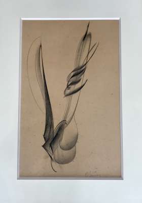 Sans titre (Fusain) - Jean-Gabriel CHAUVIN