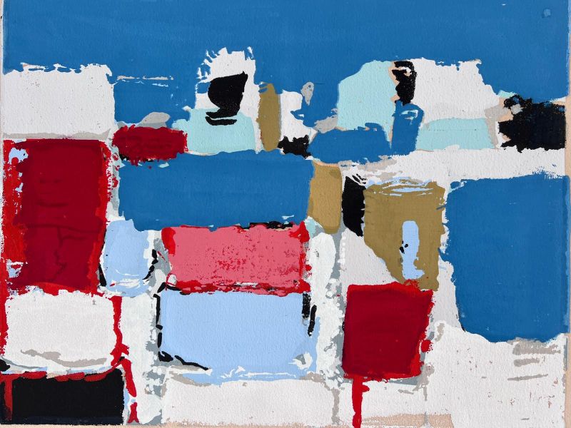 Méditerranée (Plantilla) - Nicolas DE STAËL
