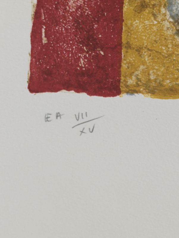 Everything in its own time (Lithograph) — Pierre-Marie BRISSON — Edition numbering detail