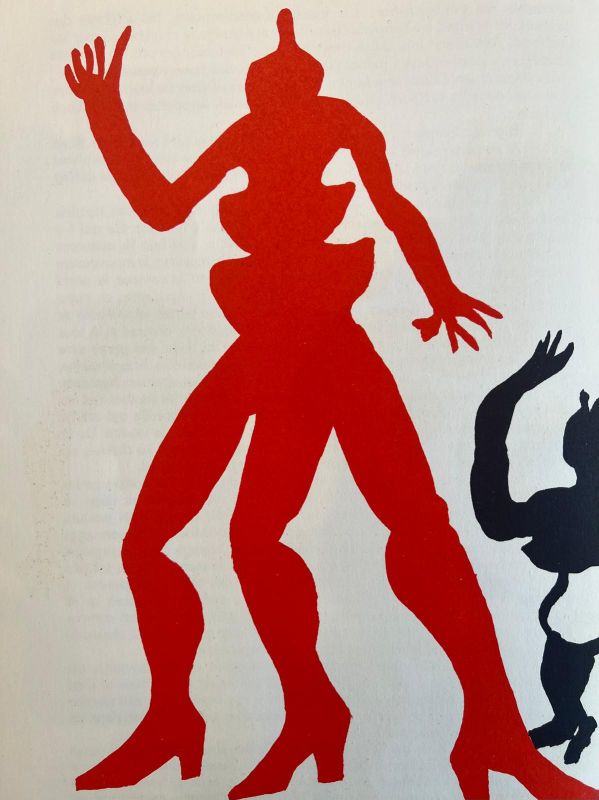 Les folles de Saché (Lithographie) - Alexander CALDER