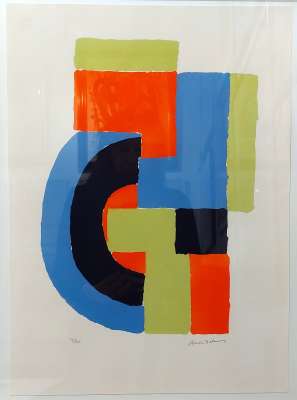 Les illuminations de Rimbaud (Pochoir) - Sonia DELAUNAY