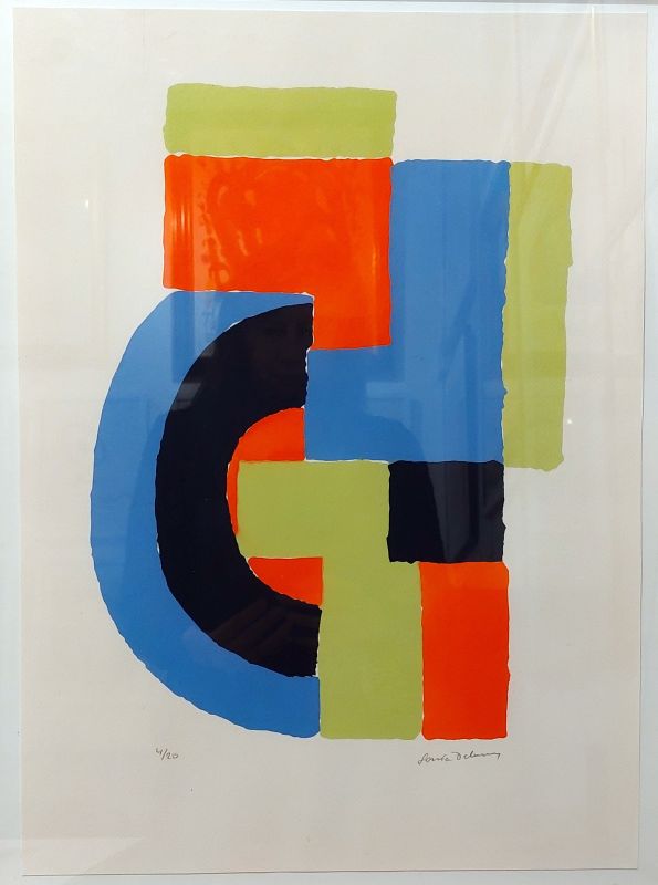 Les illuminations de Rimbaud (Pochoir) - Sonia DELAUNAY