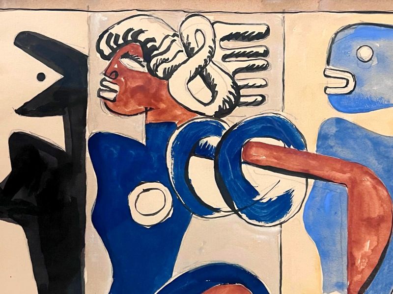 Divinit&eacute;s marines (Dessin (moderne)) -  LE CORBUSIER