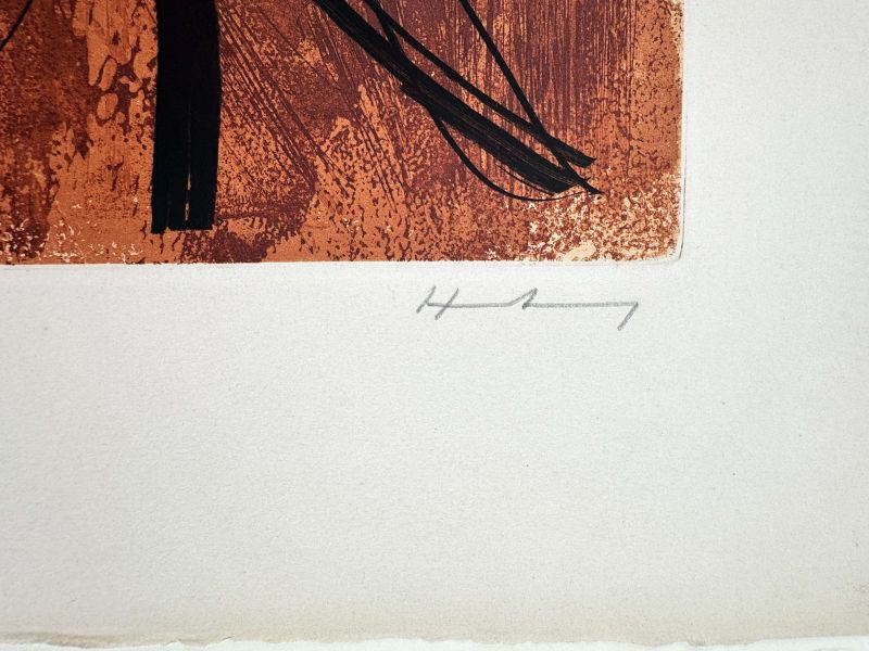 G 19 (Eau-forte et aquatinte) - Hans HARTUNG