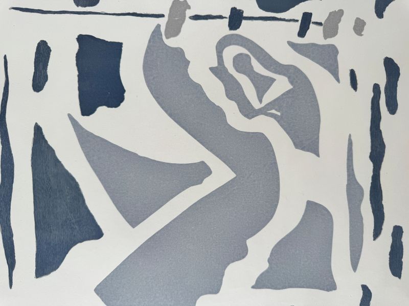 Si je mourais l&agrave;-bas (Wood engraving) - Georges BRAQUE