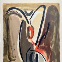 Untitled (Lithograph) — Bram VAN VELDE — Front view