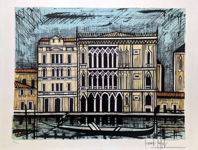 Ca' d'oro (Farblithographie) - Bernard BUFFET