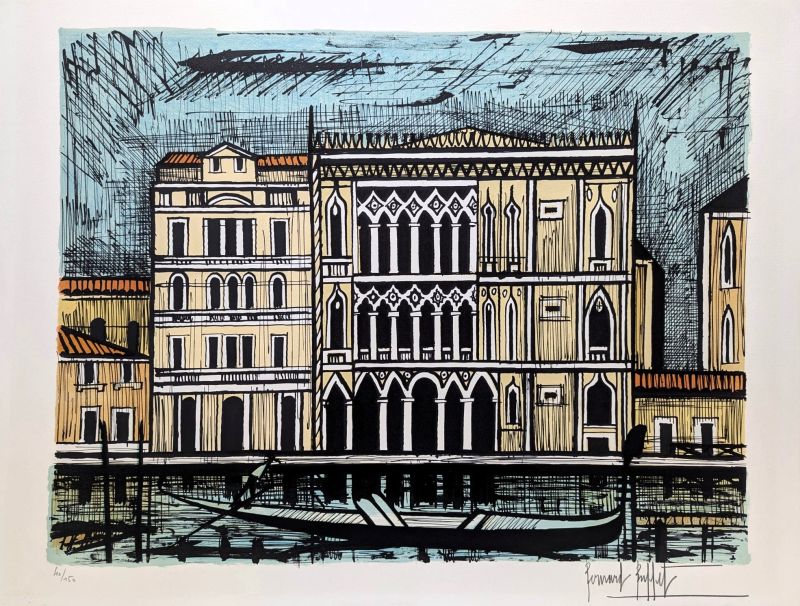 Ca' d'oro (Litografía) - Bernard BUFFET