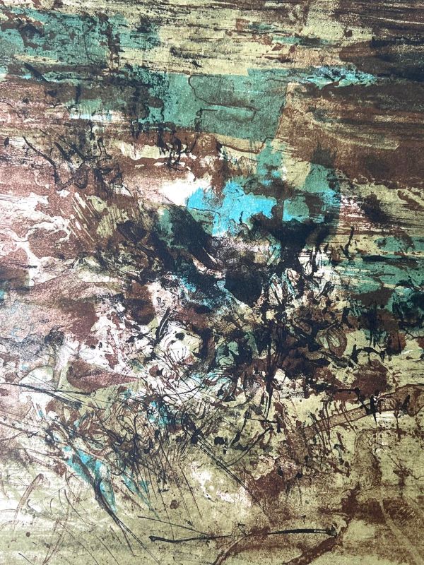 Sans titre (Lithographie) - Wou-ki  ZAO