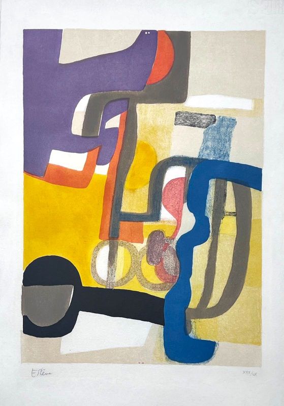 Celebration Day (Lithograph) - Maurice ESTEVE