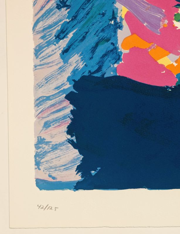 Resting Cat (Lithograph) - Karel APPEL