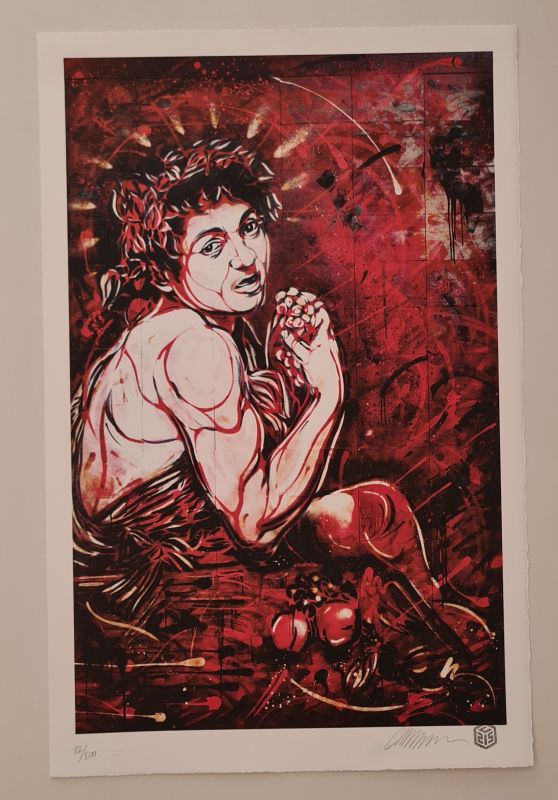 C215 (Christian Guémy) (1973)/ Baccho (Lithograph) -  C215