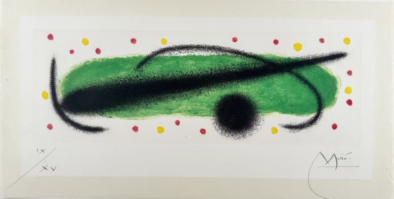 Fus&eacute;es (Etching) - Joan  MIRO