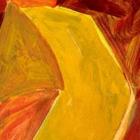 Composition orange L51 (Technique mixte (moderne)) — Serge POLIAKOFF