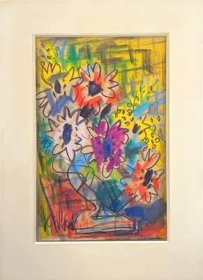 Bouquet de fleurs (Pastel (moderne)) -  GEN PAUL